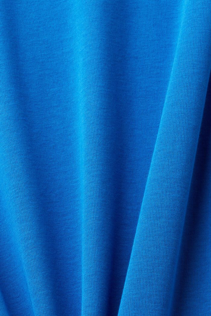 Camiseta de algodón de manga larga, BRIGHT BLUE, detail image number 6