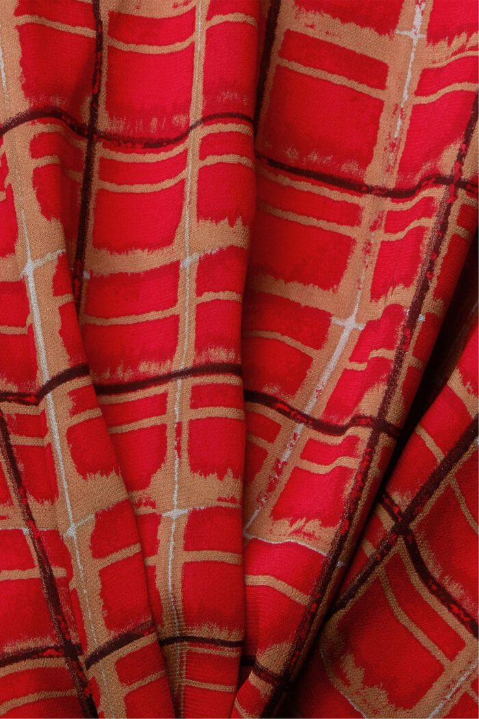 Blusa con estampado, LENZING™ ECOVERO™, RED, detail image number 5