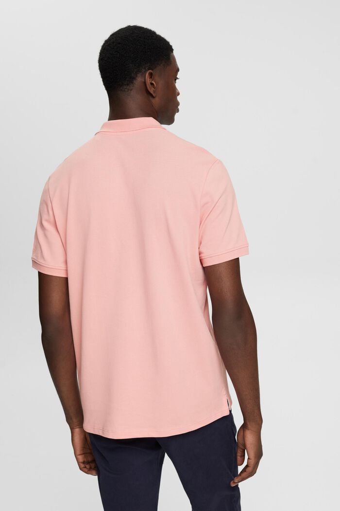 Polo slim fit, PINK, detail image number 3