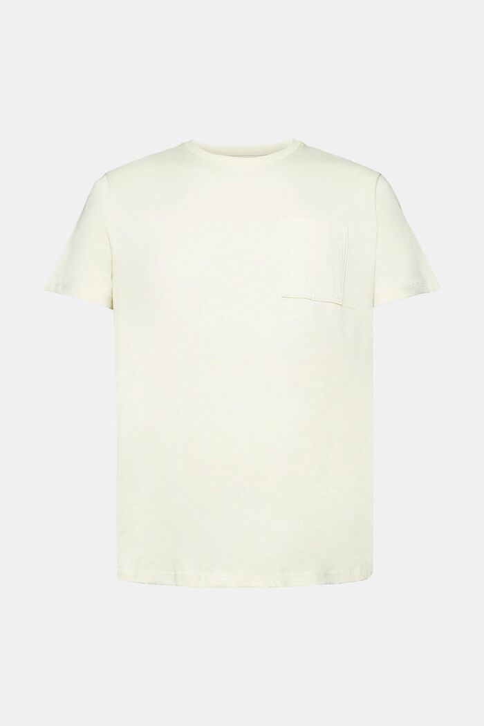 Camiseta de algodón con bolsillo en el pecho, ICE, detail image number 6