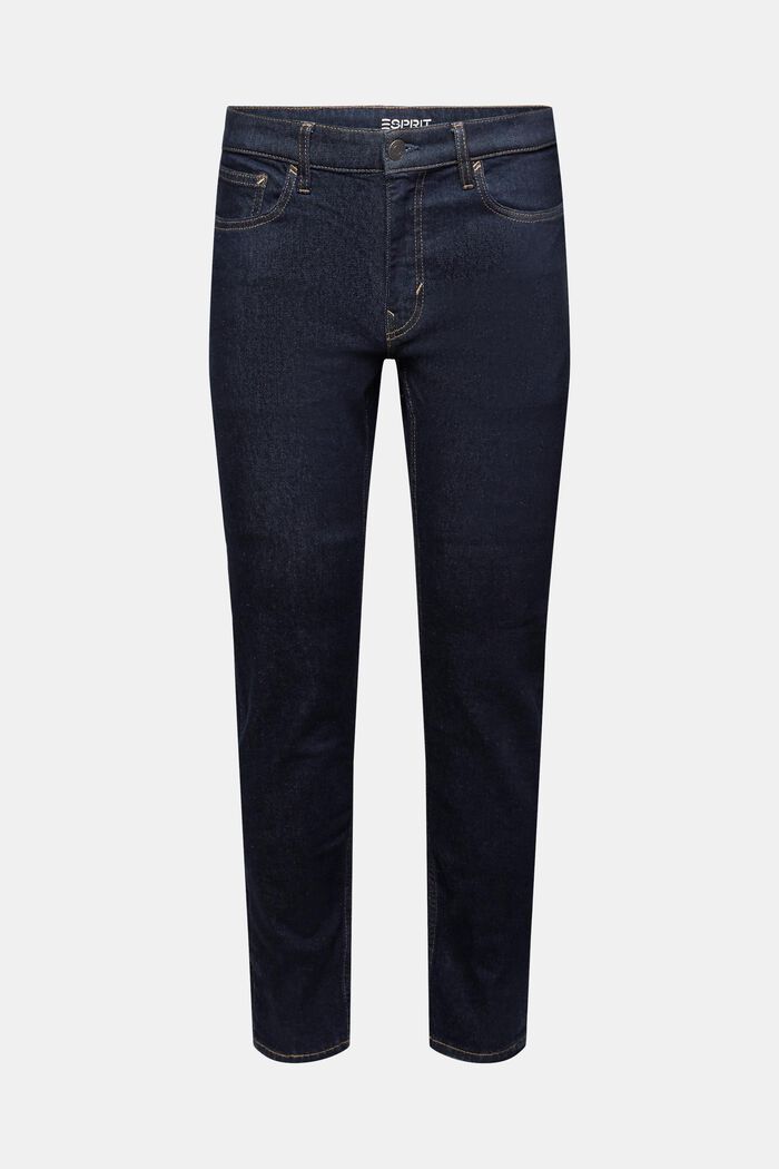 Jeans mid-rise slim fit, BLUE RINSE, detail image number 7