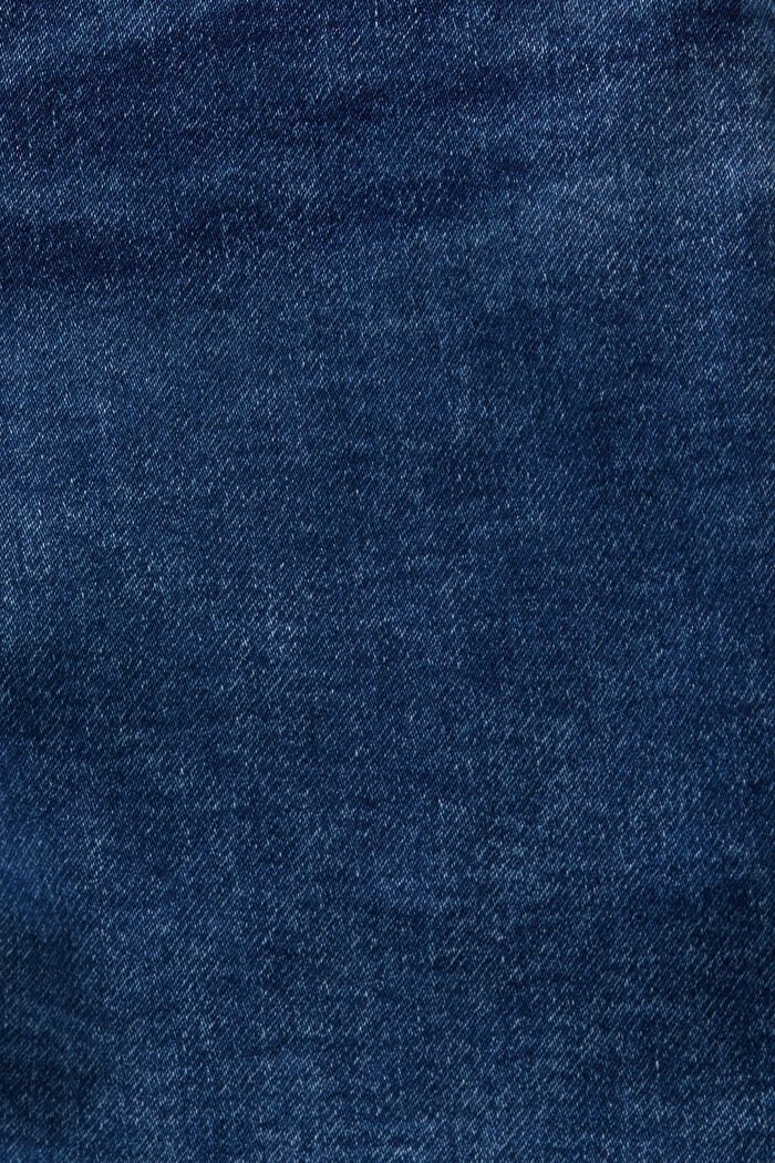 Shorts vaqueros confeccionados en mezcla de algodón ecológico, BLUE MEDIUM WASHED, detail image number 5