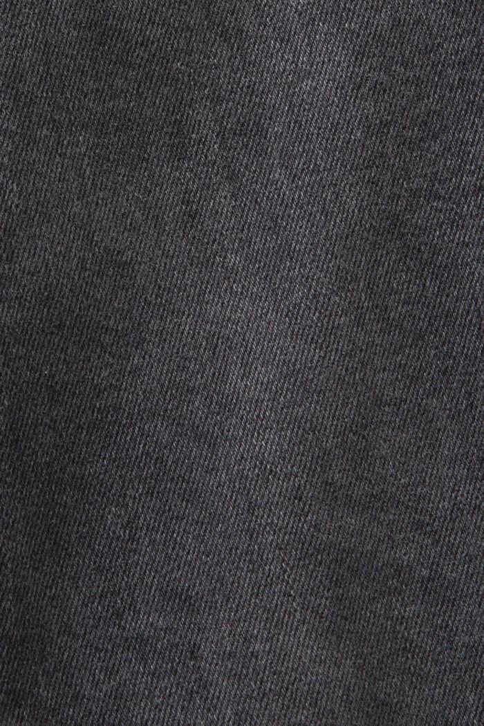 Jeans mid-rise slim fit, BLACK DARK WASHED, detail image number 6