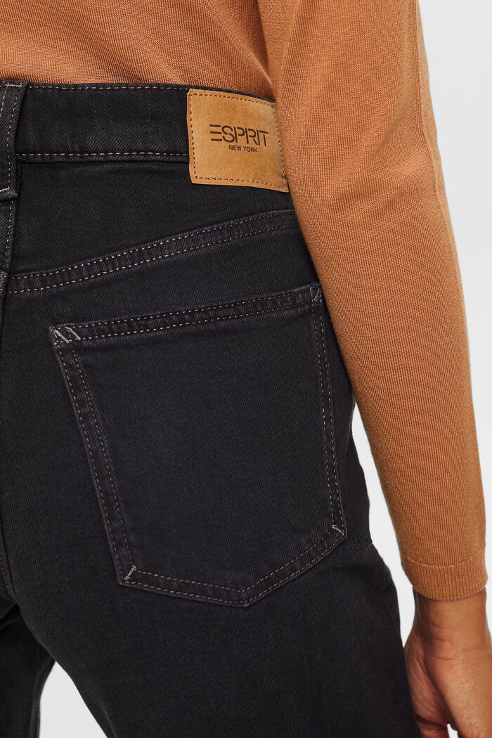 Reciclados: jeans retro clásicos, BLACK DARK WASHED, detail image number 4