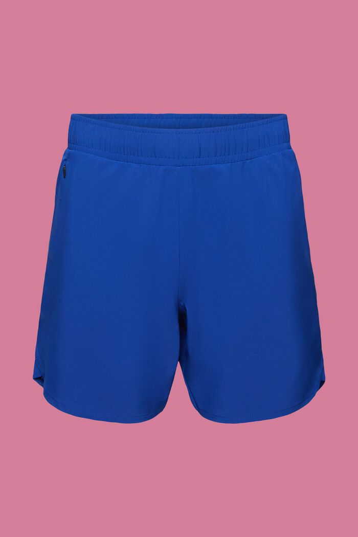 Pantalón corto deportivo con bolsillo de cremallera, BRIGHT BLUE, detail image number 6