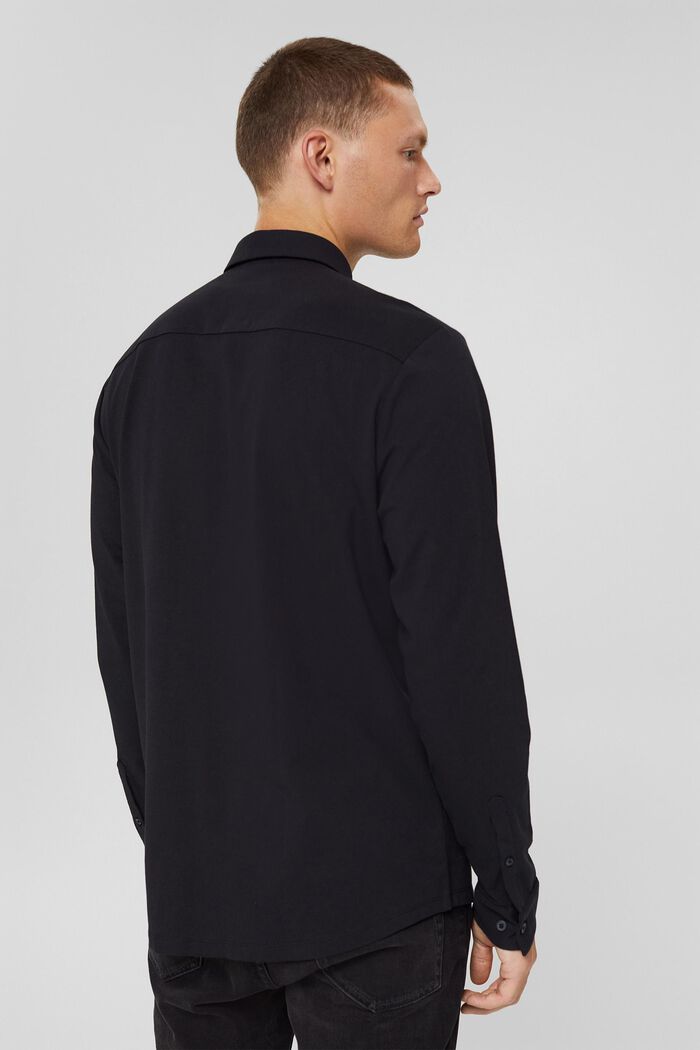 Camisa de jersey con COOLMAX®, BLACK, detail image number 3