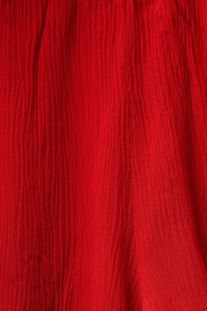 Shorts playeros arrugados, DARK RED, detail image number 5