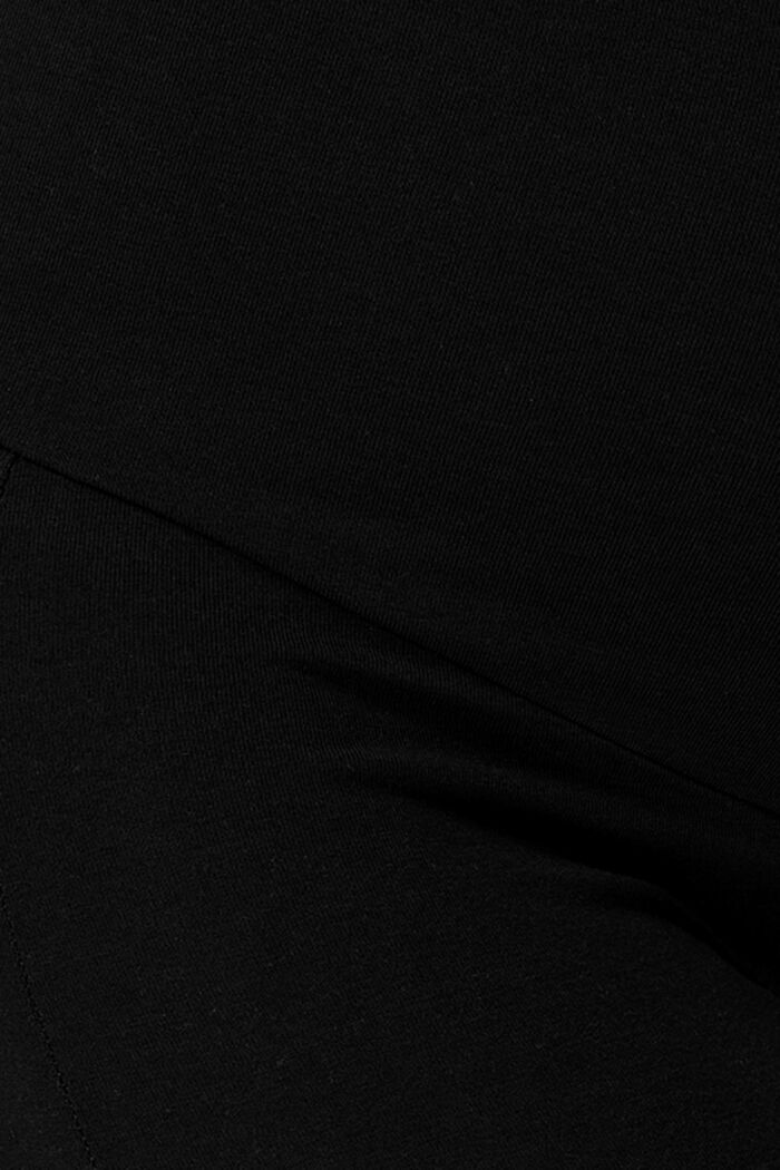 Camiseta de manga larga apta para lactancia, LENZING™ ECOVERO™, BLACK, detail image number 4