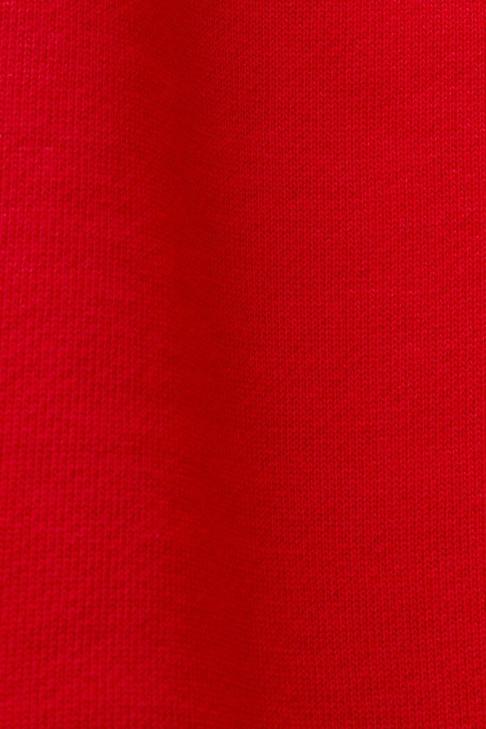 Pantalón deportivo de algodón a rayas, RED, detail image number 5