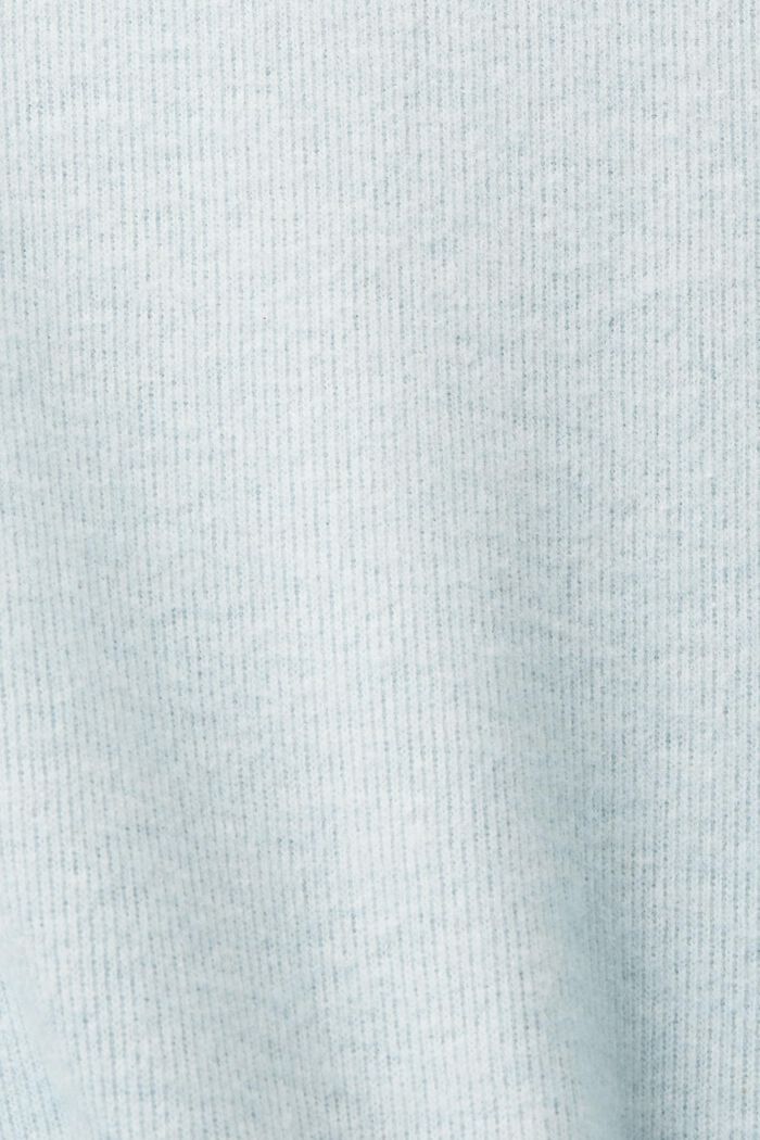 Camiseta de manga larga con cuello alto, PASTEL BLUE, detail image number 5