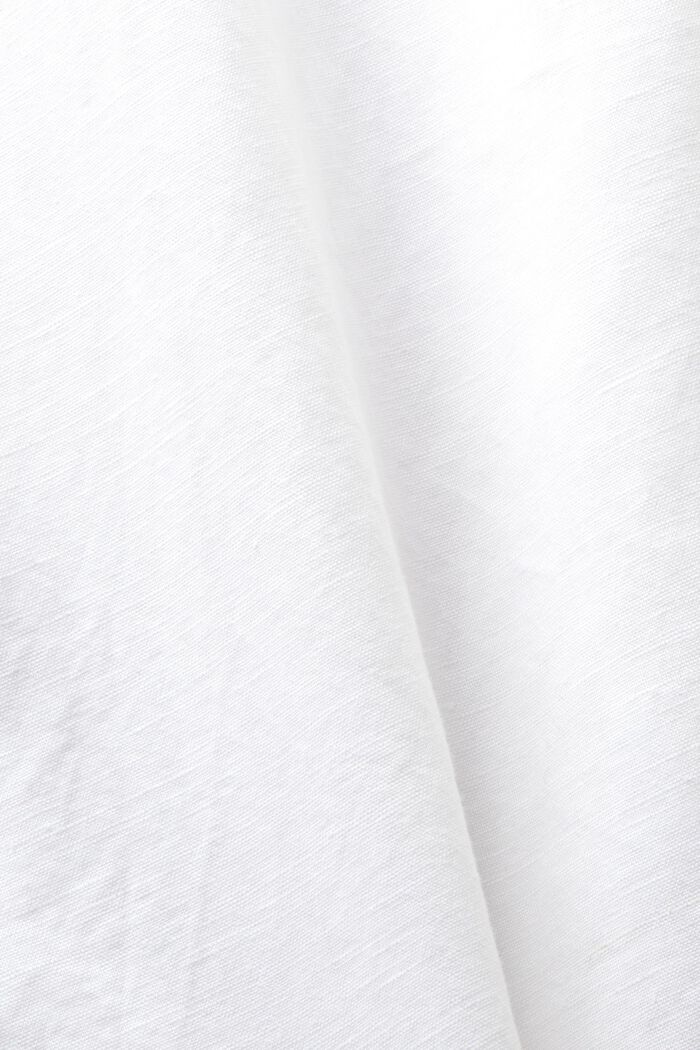 Camisa de manga larga, WHITE, detail image number 5