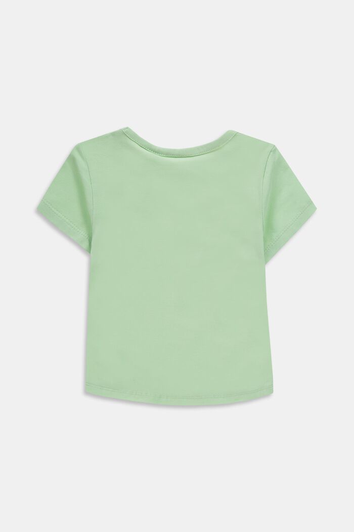 Camiseta con estampado brillante, PISTACCHIO GREEN, detail image number 1