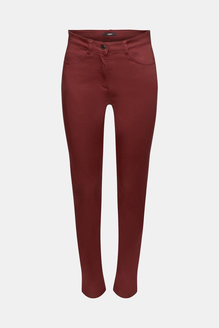 Pantalones chinos, BORDEAUX RED, detail image number 6