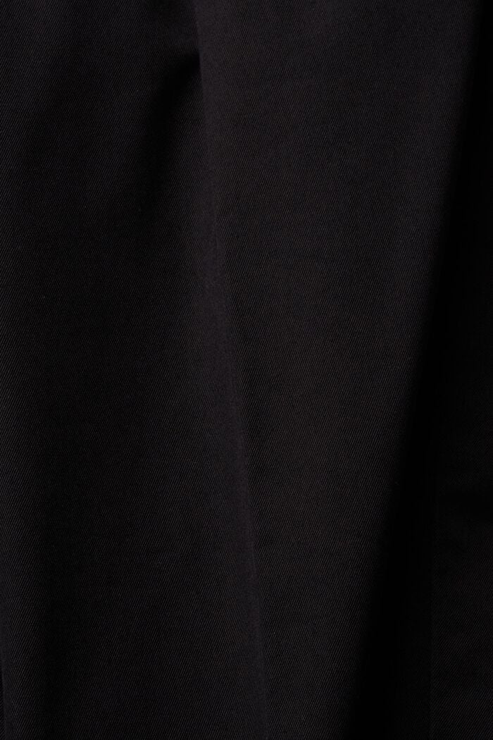 Pantalón chino holgado, BLACK, detail image number 6