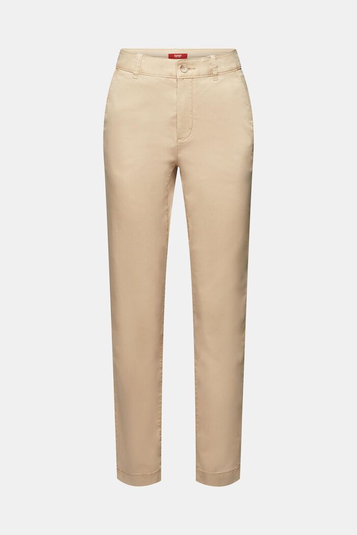 Pantalones chinos básicos, SAND, detail image number 7
