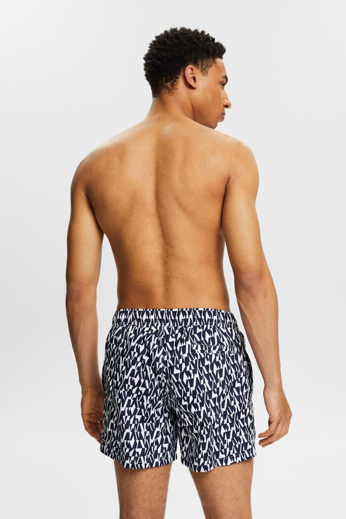 Bañador tipo shorts estampado, NAVY, detail image number 3