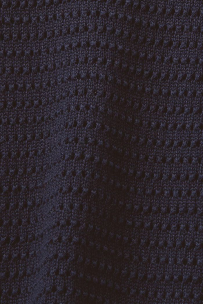 Jersey de manga corta de malla, NAVY, detail image number 5