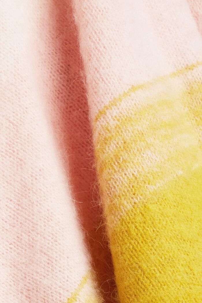 Con lana: jersey con degradación de color, PASTEL PINK, detail image number 4