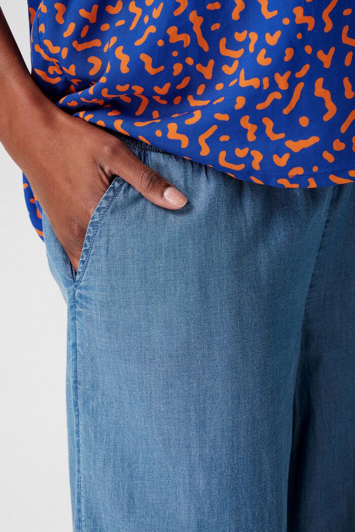 MATERNITY Pantalones por debajo del vientre, BLUE LIGHT WASHED, detail image number 1