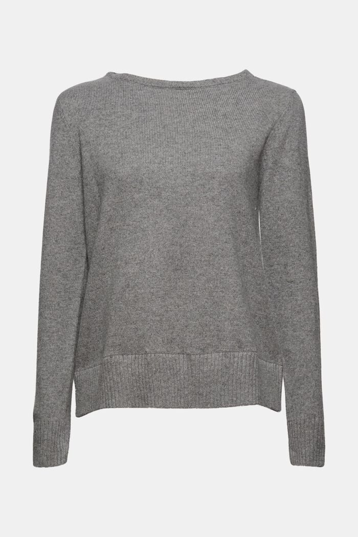 Con lana: jersey con efecto de capas