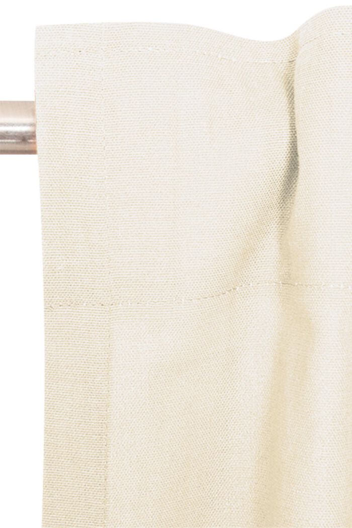 Cortina con trabillas ocultas, BEIGE, detail image number 1