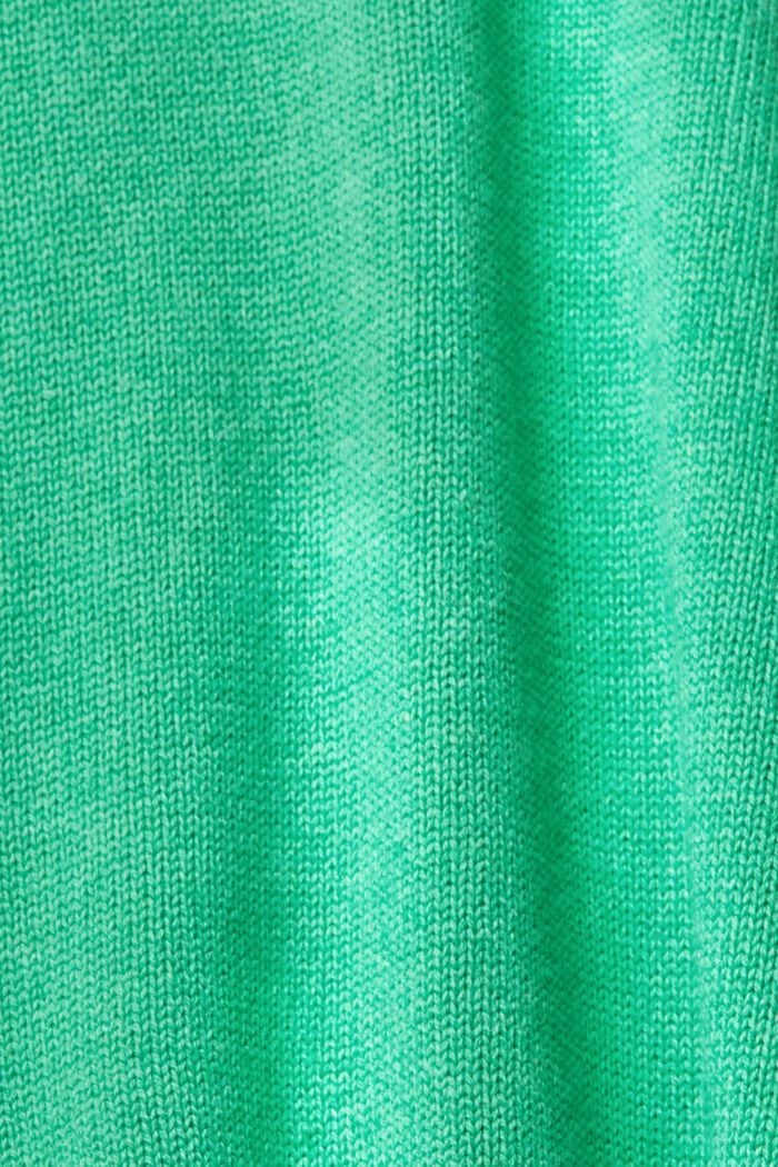 Jersey en punto de algodón sostenible, GREEN, detail image number 5