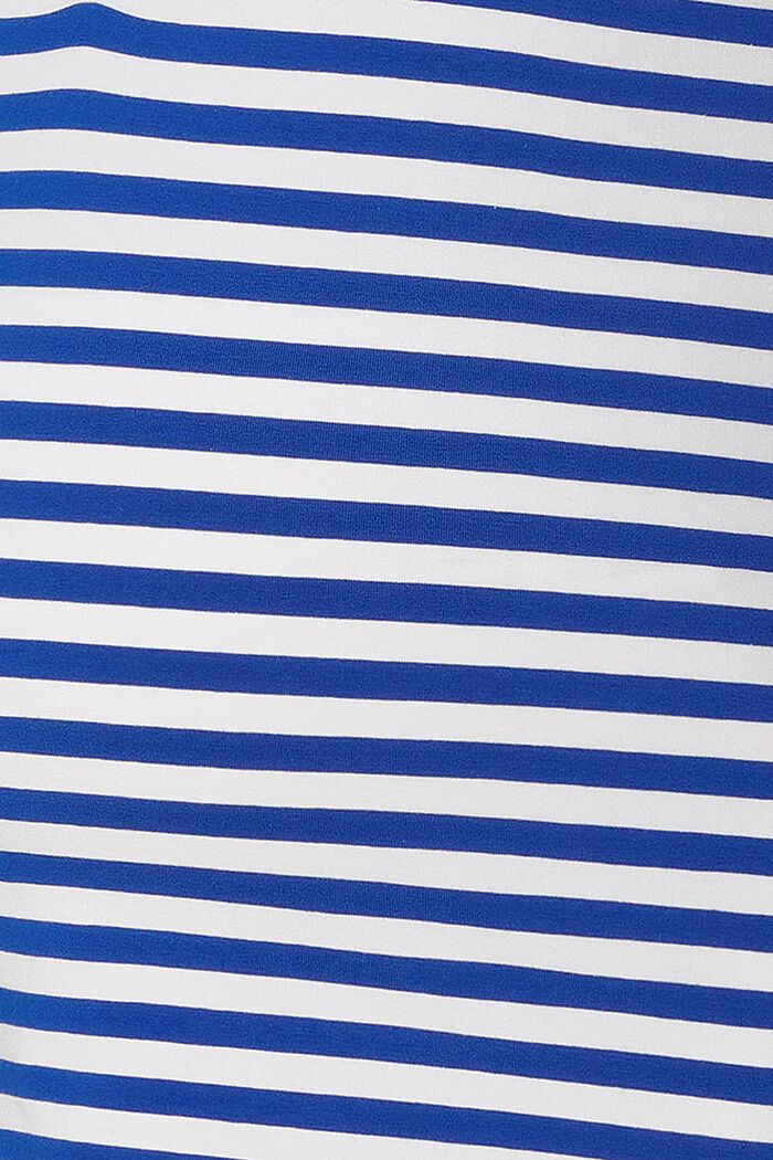 Camiseta sin mangas a rayas MATERNITY, ELECTRIC BLUE, detail image number 4