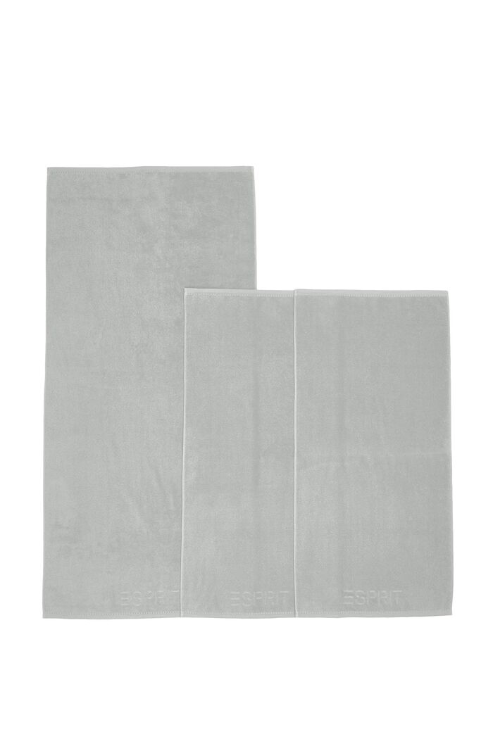 Con TENCEL™: Conjunto de tres toallas de rizo, STONE, detail image number 3