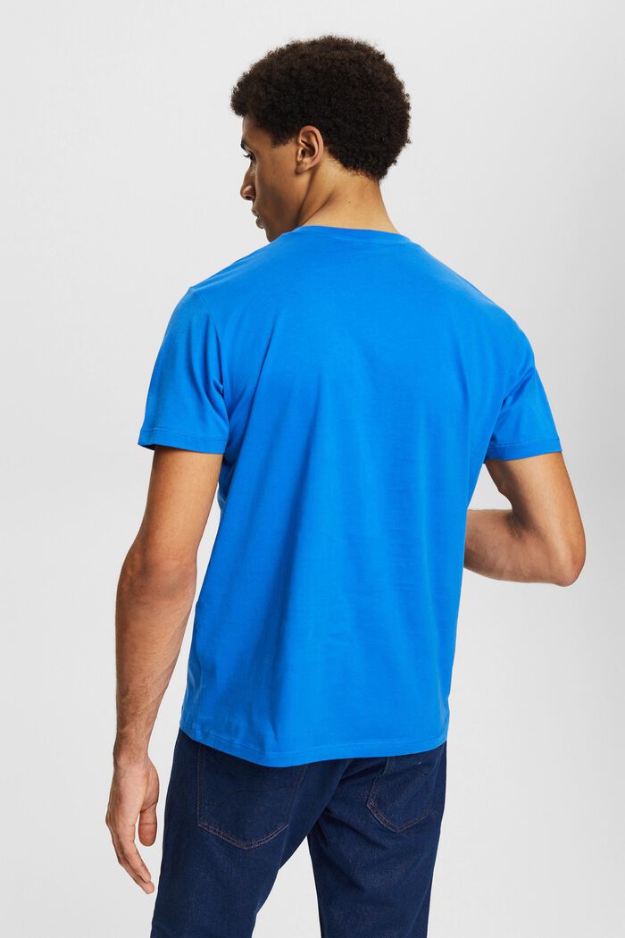 Camiseta de jersey con estampado, BRIGHT BLUE, detail image number 3