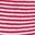 Calcetines de rayas con puños fruncidos, en algodón ecológico, RED/ROSE, swatch