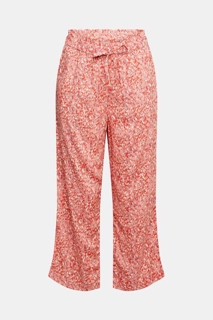 Pantalones de pijama con estampado, LENZING™ ECOVERO™