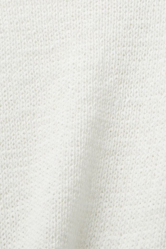 Jersey de punto holgado, OFF WHITE, detail image number 5