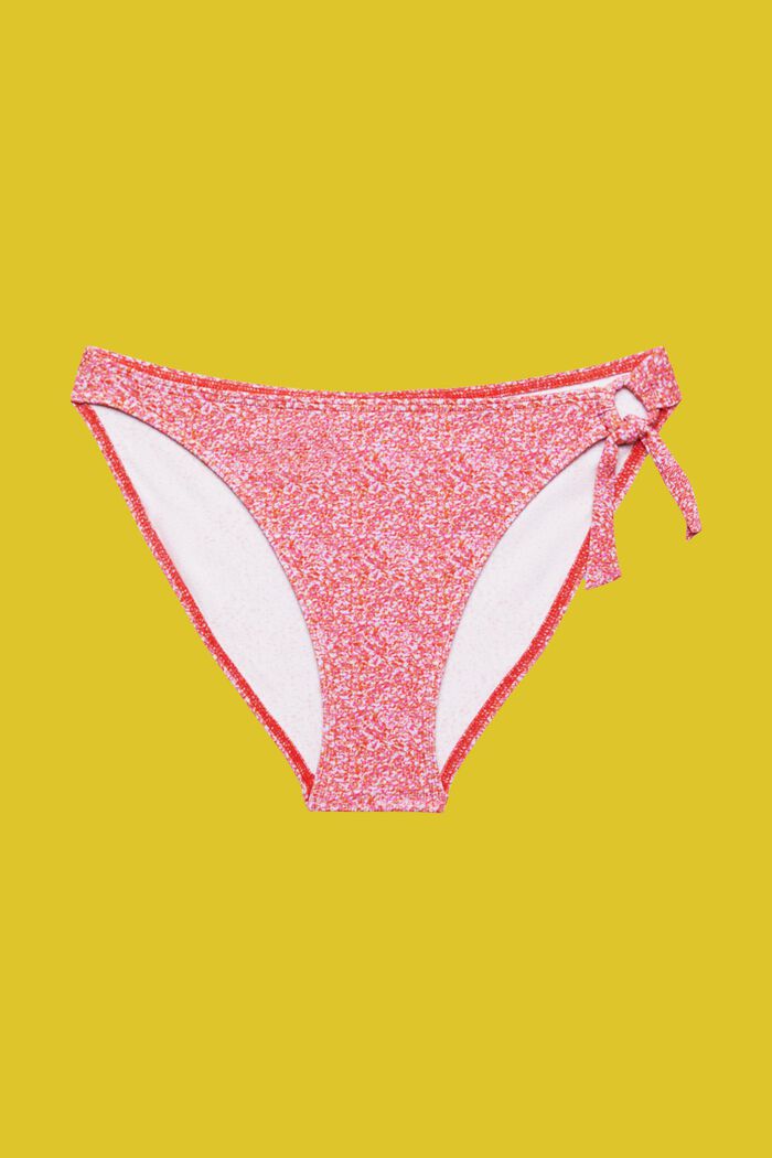 Mini braguita de bikini con estampado allover, PINK, detail image number 4