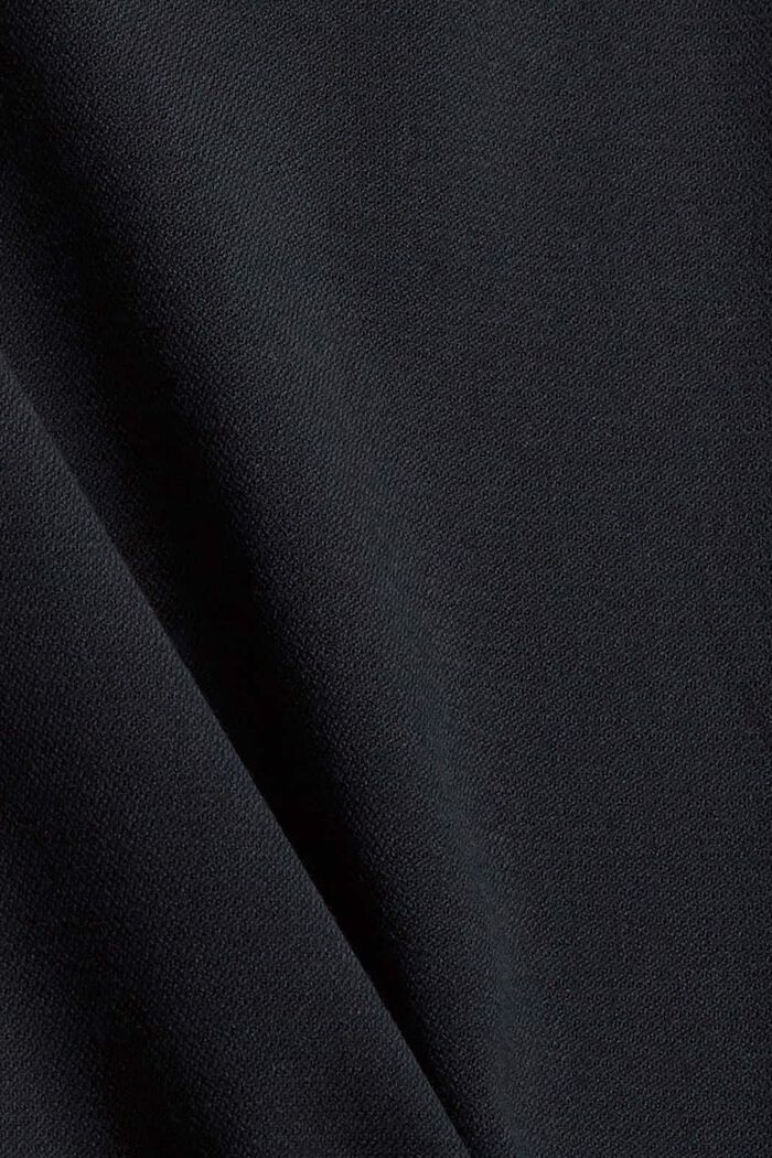  Pantalón chino elástico con cinturón, BLACK, detail image number 4