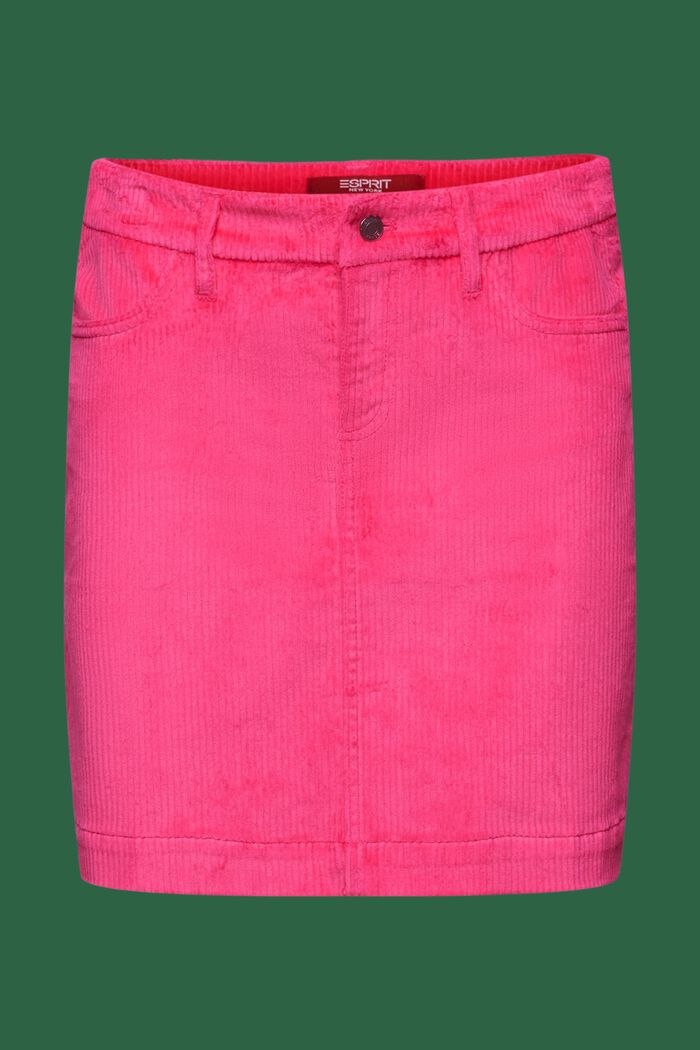 Minifalda de pana, PINK FUCHSIA, detail image number 7