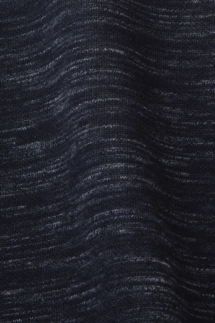Sudadera con cuello alto en mezcla de algodón, NAVY, detail image number 4