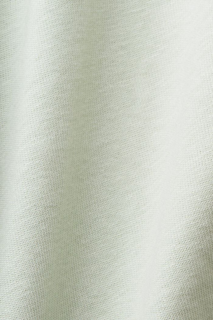 Polo de punto, mezcla de algodón, PASTEL GREEN, detail image number 4