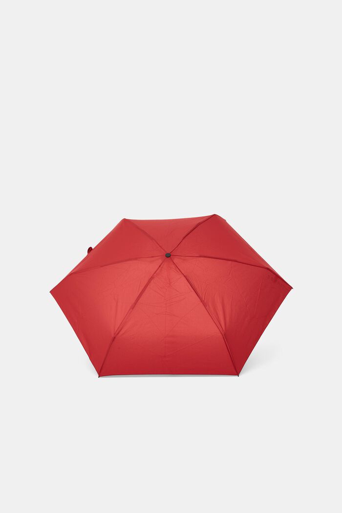 Mini paraguas unicolor, RED, detail image number 0