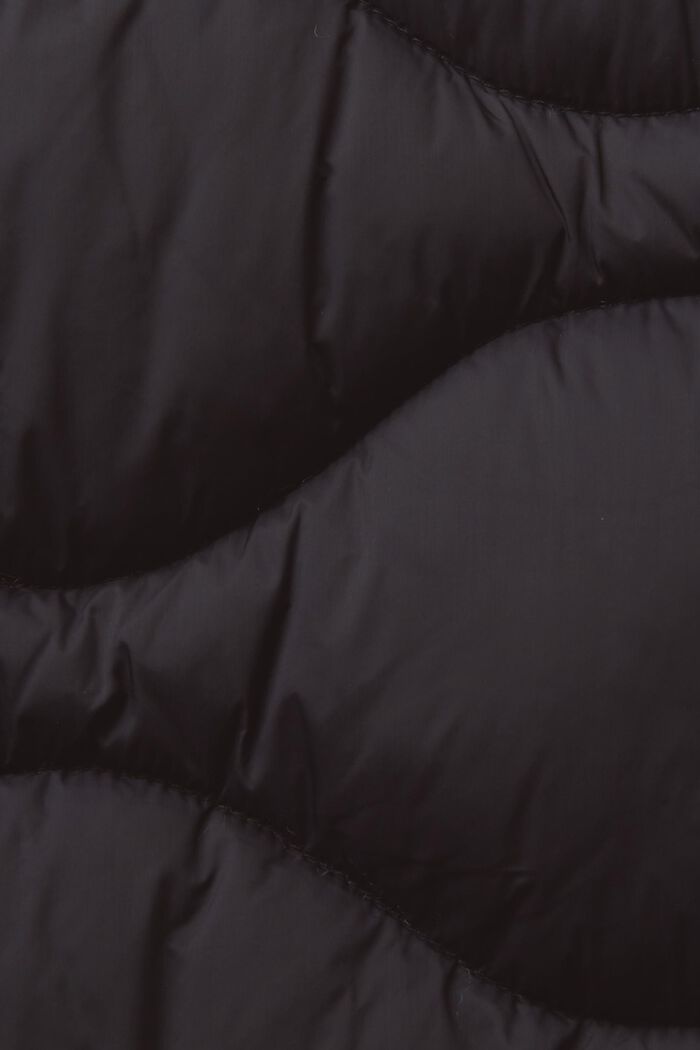 Reciclado: chaleco acolchado con capucha, BLACK, detail image number 5
