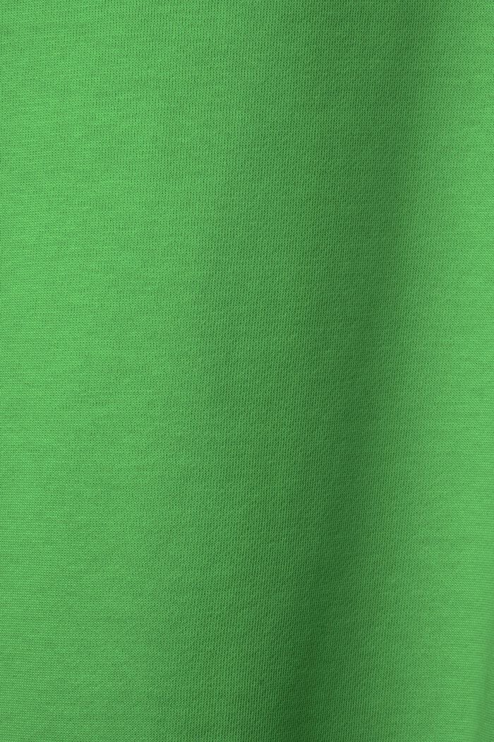 Sudadera unisex de felpa de algodón con logotipo, GREEN, detail image number 5