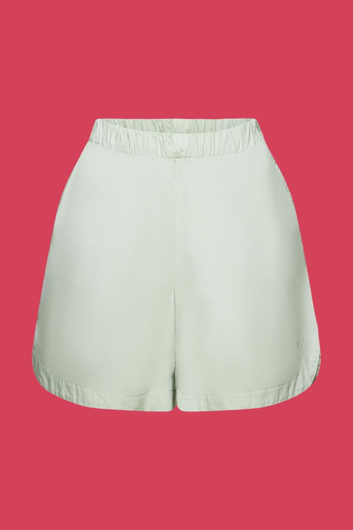 Shorts sin cierre, 100% algodón, CITRUS GREEN, detail image number 6