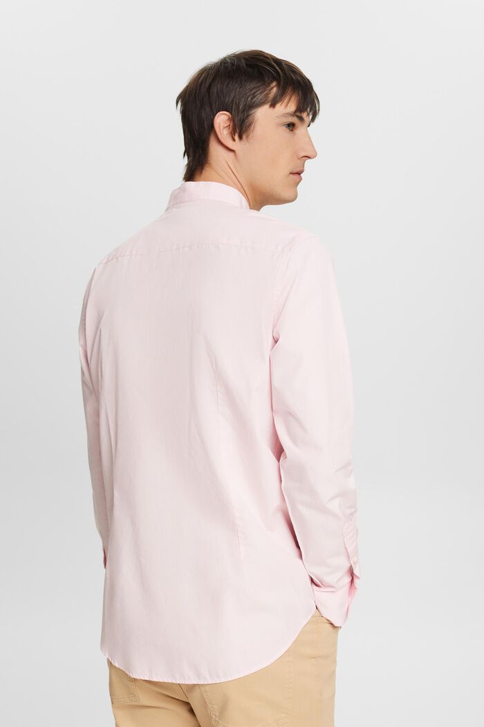 Camisa con cuello mao, PASTEL PINK, detail image number 3