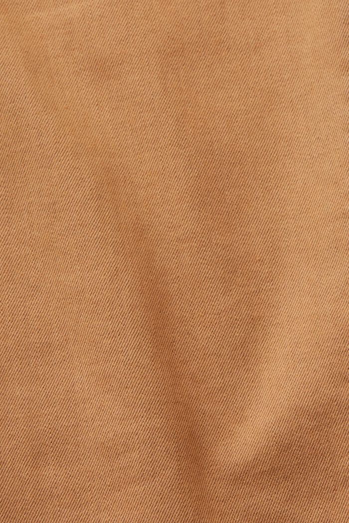 Pantalón elástico de corte ajustado y tiro medio, LIGHT TAUPE, detail image number 6