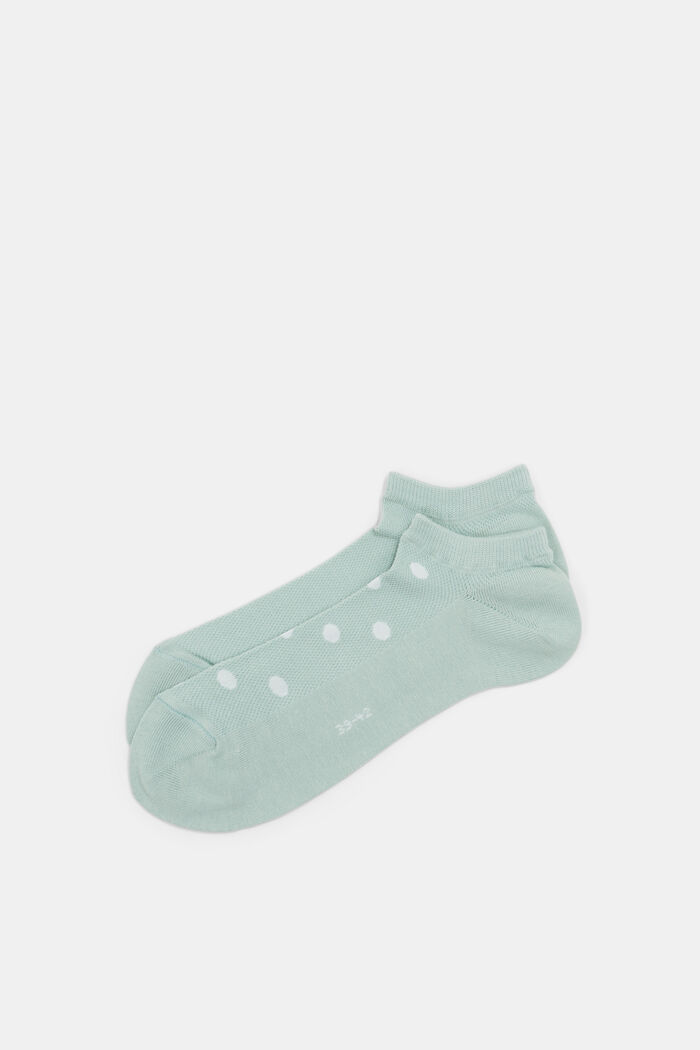 Pack de 2 pares de calcetines para deportivas con malla, algodón ecológico, PEPPERMINT, detail image number 0