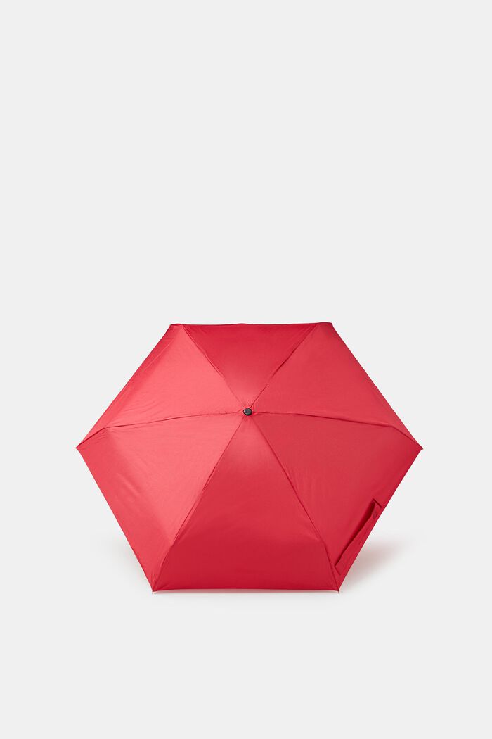 Mini paraguas plegable con cierre automático, ONE COLOUR, detail image number 0