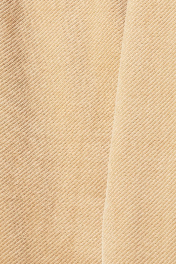Pantalón de pana de estilo deportivo, CREAM BEIGE, detail image number 5
