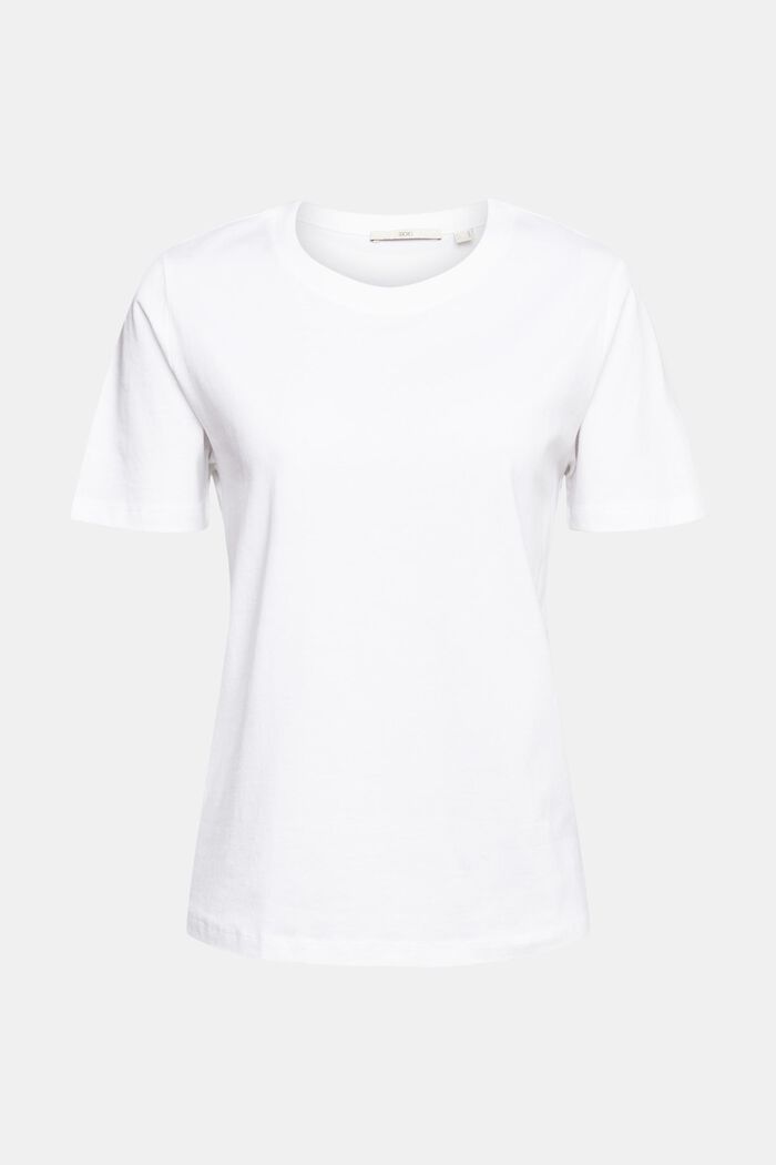 Camiseta unicolor, WHITE, detail image number 7