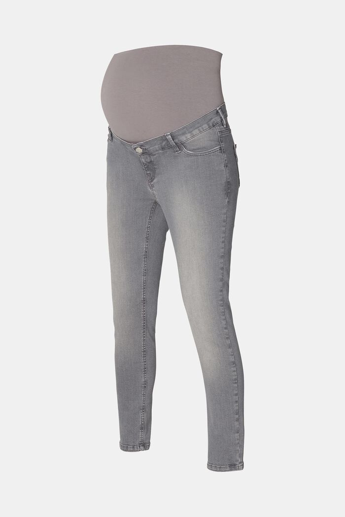 MATERNITY Jeans skinny por encima del vientre, GREY DENIM, detail image number 5