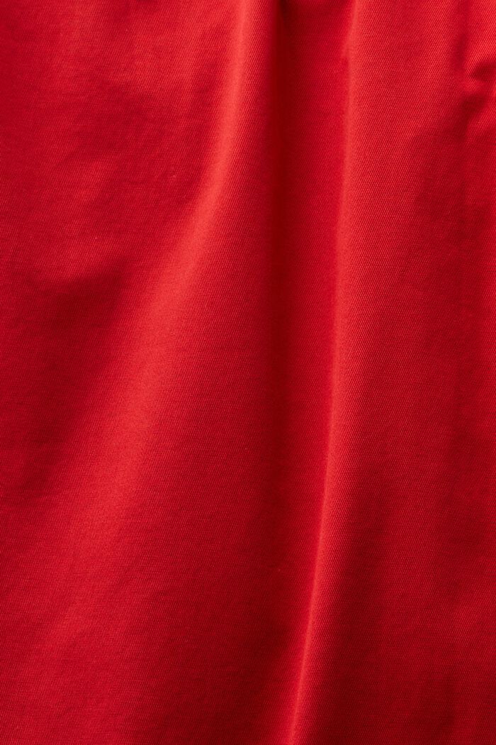 Pantalón chino de pernera amplia, DARK RED, detail image number 5