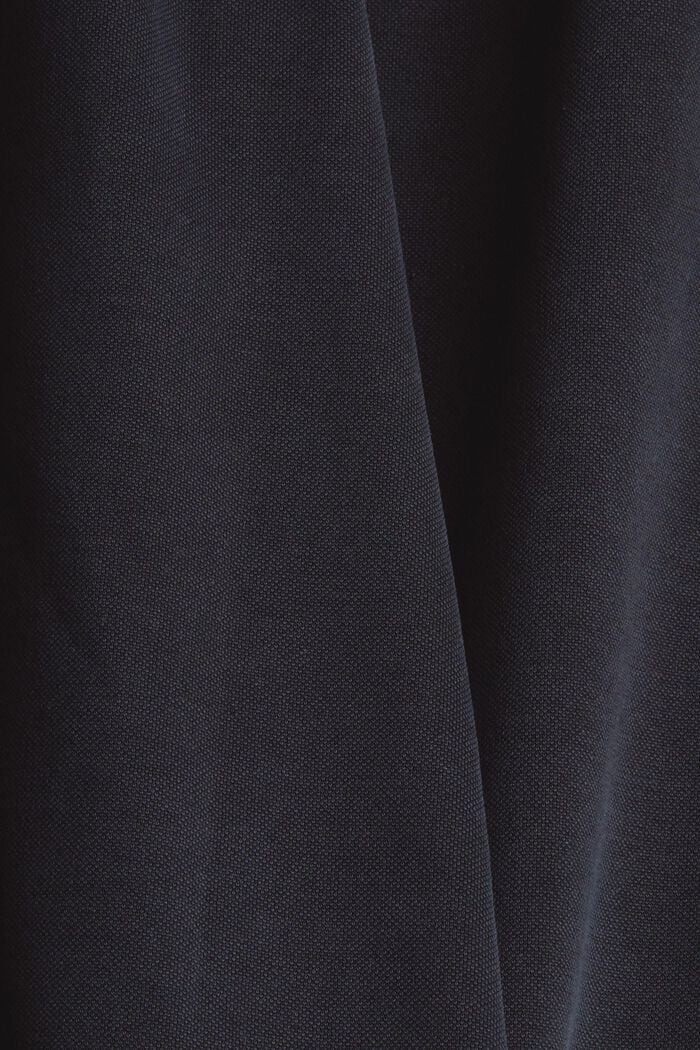 Pantalón culotte de felpa suave, BLACK, detail image number 4